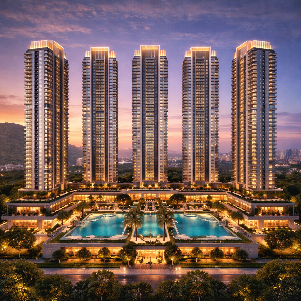 Godrej Varanya Kharghar elevation